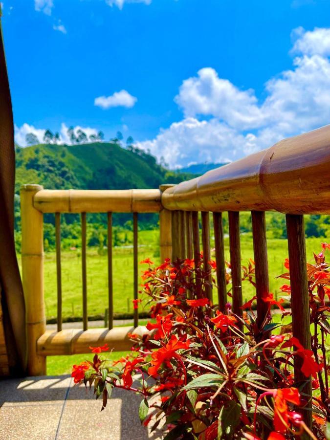 Glamping La Herradura Санта-Роса-де-Кабаль Екстер'єр фото