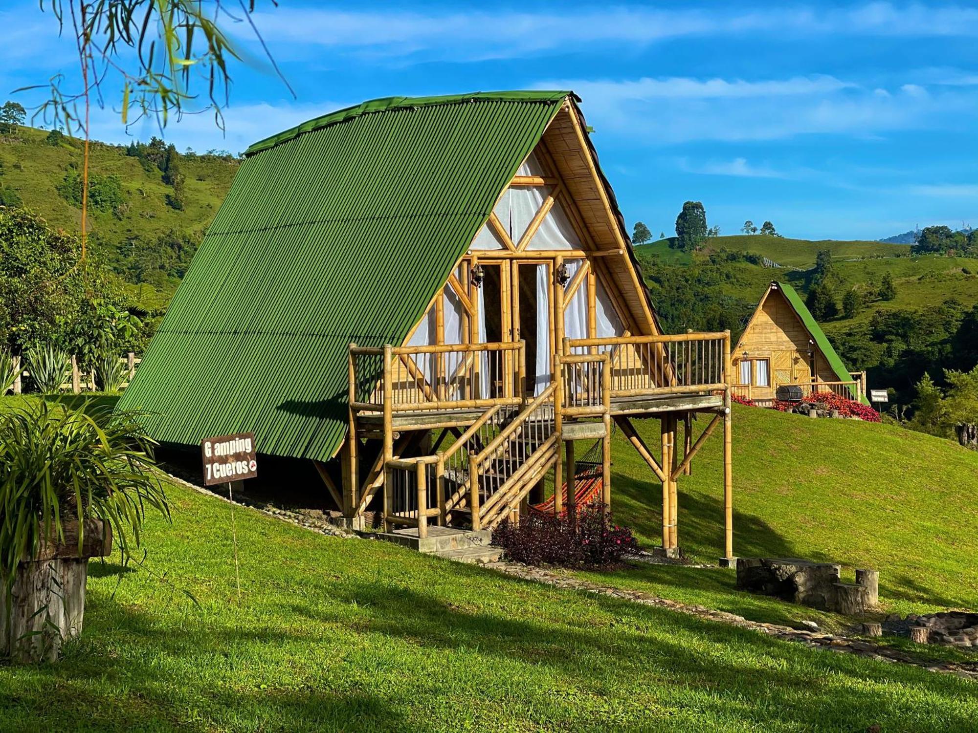 Glamping La Herradura Санта-Роса-де-Кабаль Екстер'єр фото